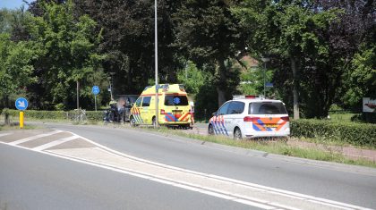 Aanrijding-scootmobiel-wielrenner-N280-Baexem001 Aanrijding-scootmobiel-wielrenner-N280-Baexem001