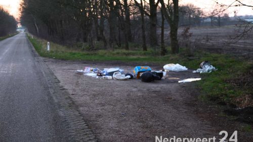 Afval Wessemerdijk bij Spporbrug Nederweertr