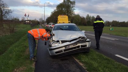 Auto-vrachtwagen-ongeval-N280
