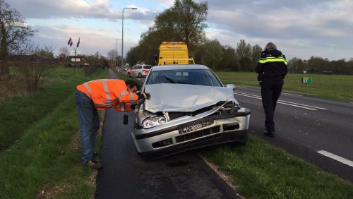 Auto-vrachtwagen-ongeval-N280
