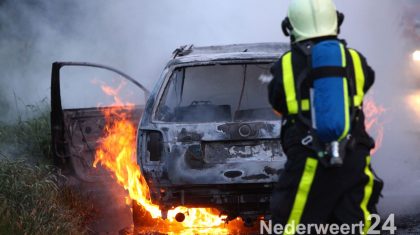 Autobrand Buizerdstraat Ospel