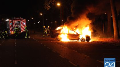 Autobrand Geurtsvenweg Weert