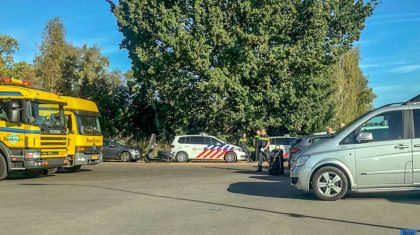 Autodieven-aangehouden-Jagersweg-Haelen-politiehelikopter-ingezet-1