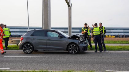 Autos-botsen-op-Ringbaan-Noord-1 Autos-botsen-op-Ringbaan-Noord-1