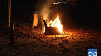 Brank in brand St Jozefslaan Weert