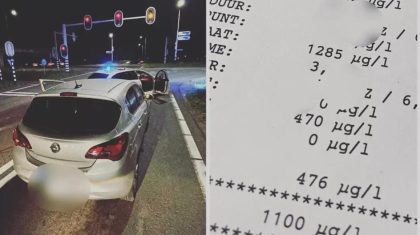 Bestuurder-weigert-te-stoppen-en-bleek-zwaar-onder-invloed