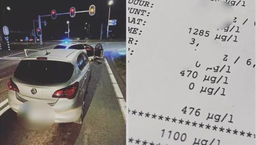 Bestuurder-weigert-te-stoppen-en-bleek-zwaar-onder-invloed