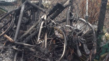 Brand fietsenwinkel rijwielhandel Hunsel Janssen