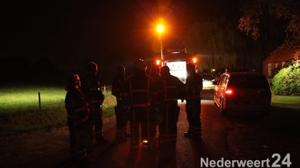 In de nacht van zaterdag op zondag werd de brandweer opgeroepen voor een woningbrand aan de Hagelkruisbaan in Ospel.