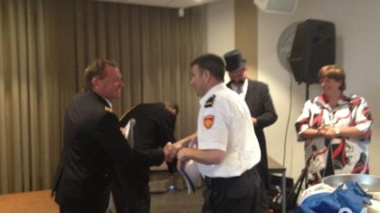 Brandweer Nederweert 5e tijdens gewestelijk brandweer wedstrijden