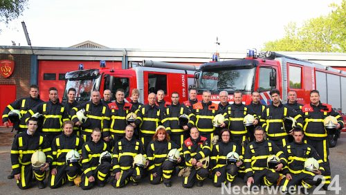 Groepsfoto's Brandweer Nederweert
