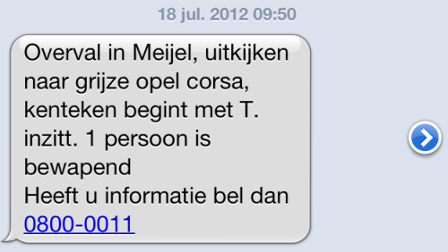 Burgernet-melding-meijel