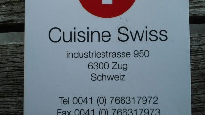 Cuisine-Swiss