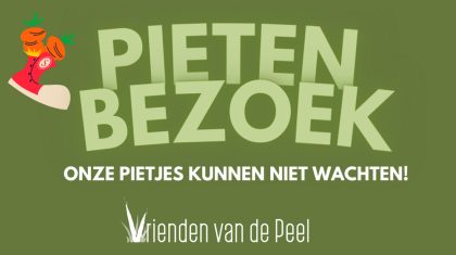 De Pietjes van Vrienden van de Peel komen ook graag bij jou De Pietjes van Vrienden van de Peel komen ook graag bij jou