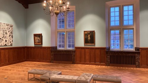 De sfeervolle Raadzaal van Museum W De sfeervolle Raadzaal van Museum W