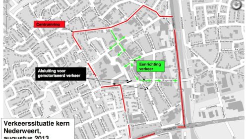 Eenrichtingsverkeer-centrum-nederweert