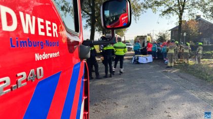 Ernstig-ongeval-auto-eenzijdig-Boerderijweg-Neer-1 Ernstig-ongeval-auto-eenzijdig-Boerderijweg-Neer-1