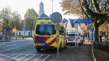 Fietsster-botst-met-bedrijfsauto-Biest-Weert-1