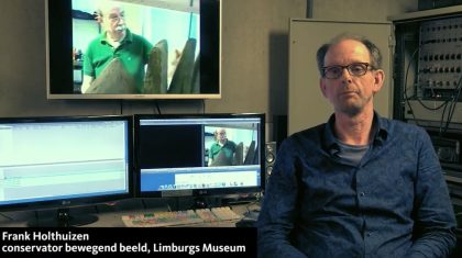 Frank-Holthuizen-conservator-bewegend-beeld-Llimburgs-Museum
