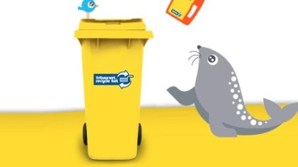 Frituurvet-gootsteen