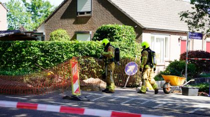 Gaslek-Pastoor-Schippersstraat-in-Weert-1 Gaslek-Pastoor-Schippersstraat-in-Weert-1