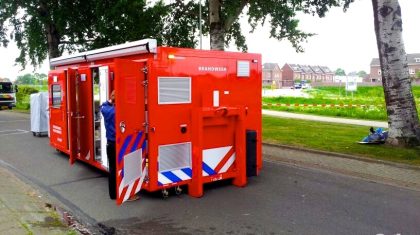 Brandweer Nederweert VZH ondersteuning gijzeling Herten