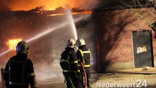 Grote brand Kerkstraat Weert