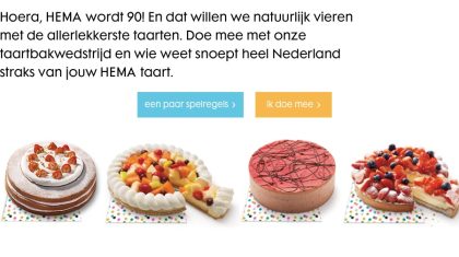 Hema-taart-wedstrijd