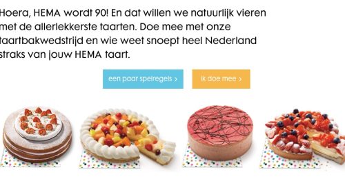 Hema-taart-wedstrijd