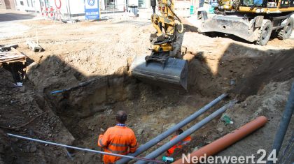 Herinrichting-Kerkstraat-Nederweert-7 Voortgang herinrichting Kerkstraat Nederweert