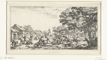 Jacques-Callot-1632-1636-Boren-nemen-wraak-op-soldaten-rijksmusem-RP-P-OB-20.650