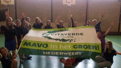 Leerlingen-MAVO-in-het-GROEN