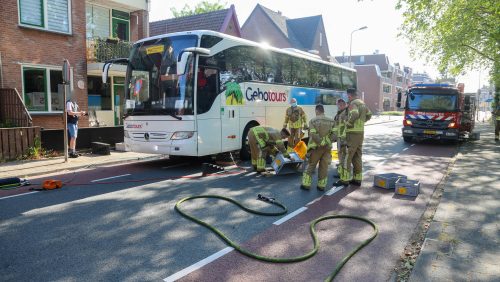 Lekkage-touringcar-bus-Parallelweg-Weert-3