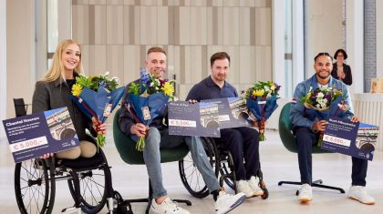 Limburgse Paralympiërs feestelijk ontvangen op Provinciehuis Limburgse Paralympiërs feestelijk ontvangen op Provinciehuis