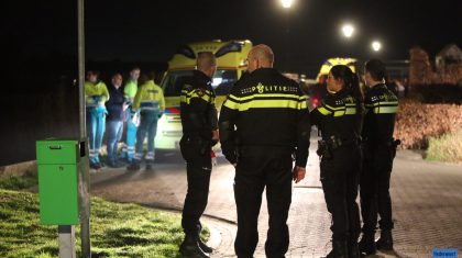 Medische-noodsituatie-politie-ambulance