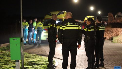 Medische-noodsituatie-politie-ambulance