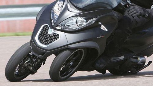 Motorscooter-politie