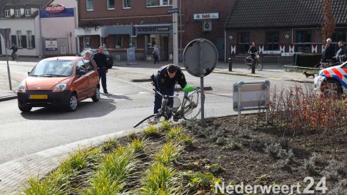 Ongeval fietser Roermondseweg Weert