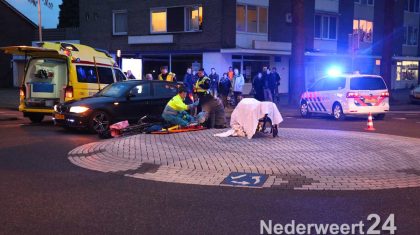 Ongeval Limburglaan Maasland Weert Fietser auto