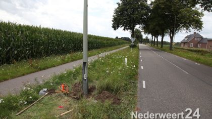 Ongeval Ospelsseweg Keryelmusweg Nederweert door onbekende