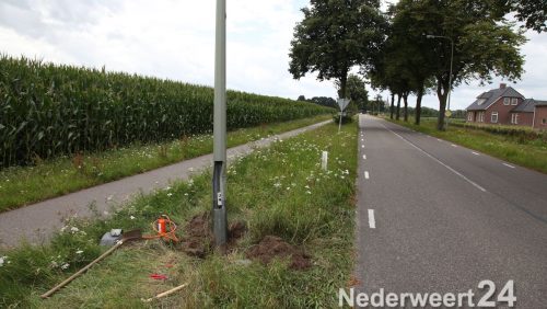 Ongeval Ospelsseweg Keryelmusweg Nederweert door onbekende