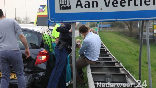Ongeval Randweg Zuid Nederweert voor stoplicht