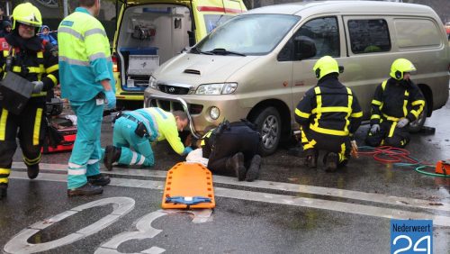 Ongeval St Jozefslaan Weert Kruisstraat