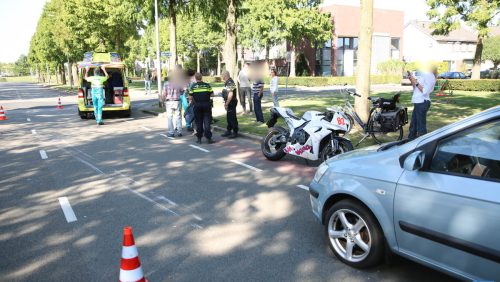 Ongeval-Wiekendreef-Weert-motor-auto-5
