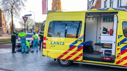 Ongeval-auto-fiets-Wilhelminasingel-Weert-1