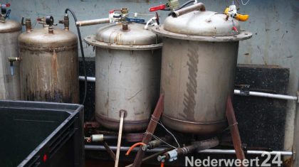 Drugslab Ospel opruimen