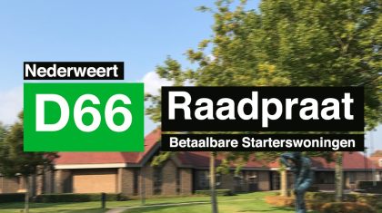 Raadpraat-D66-Nederweert
