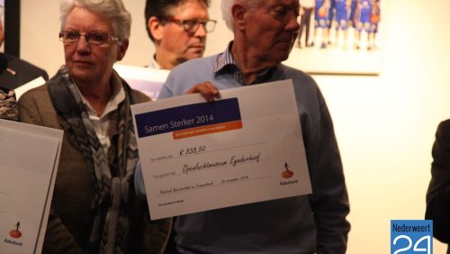 Rabobank Samen Sterk uitreiking cheques voor verenigingen