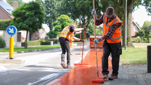 Rode-fietsstrook-Molenweg-Nederweert-1