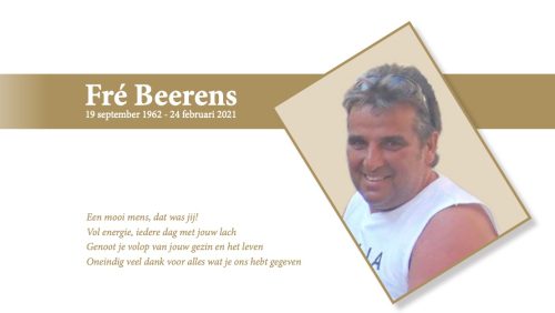 Rouwadvertentie-Fre-Beerens-